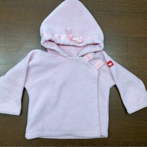Widgeon Pink Hooded Baby Jacket